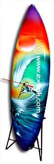 Airbrushed Surf boards