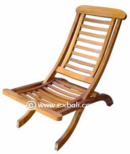 Folding Teak Garden Chair