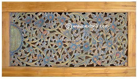 Teak panel