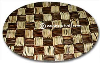 Coconut and bone placemats