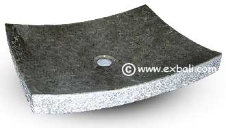 Black marble zen style handbasin